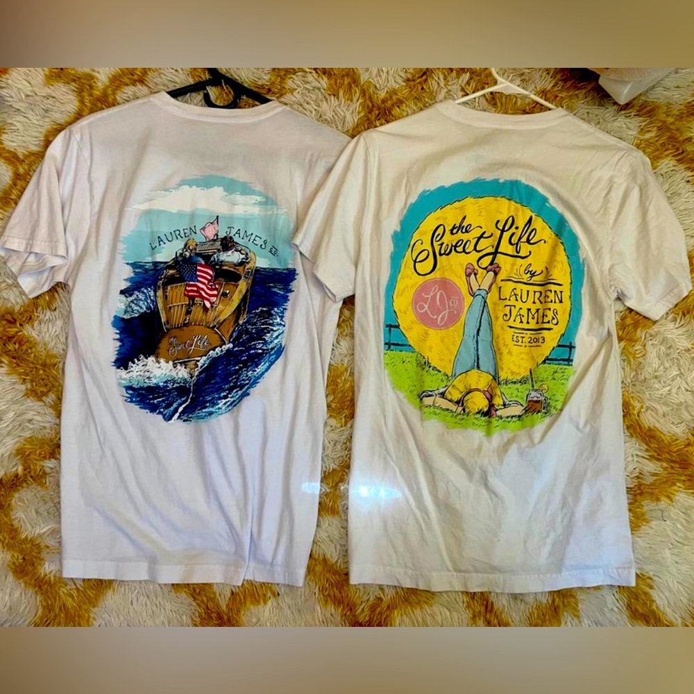 Lauren James tshirt bundle (2)